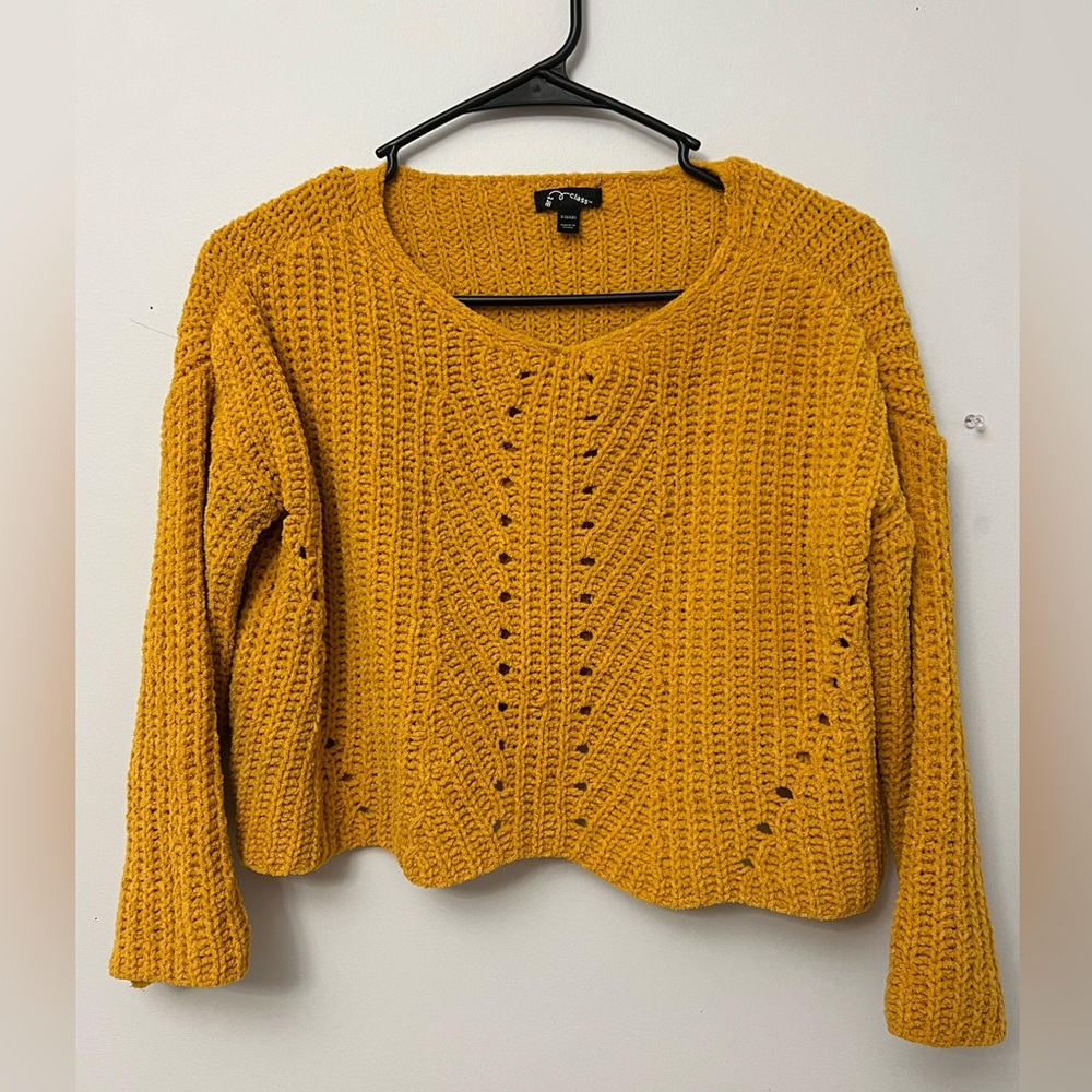 Cozy Yellow Sweater